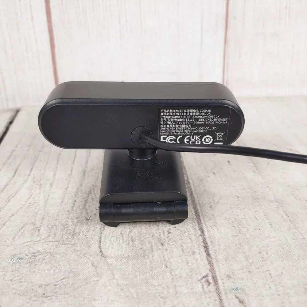 EMEET SmartCam C960 2K AF Webcam HD Streaming Video Web Camera USB Corded TESTED